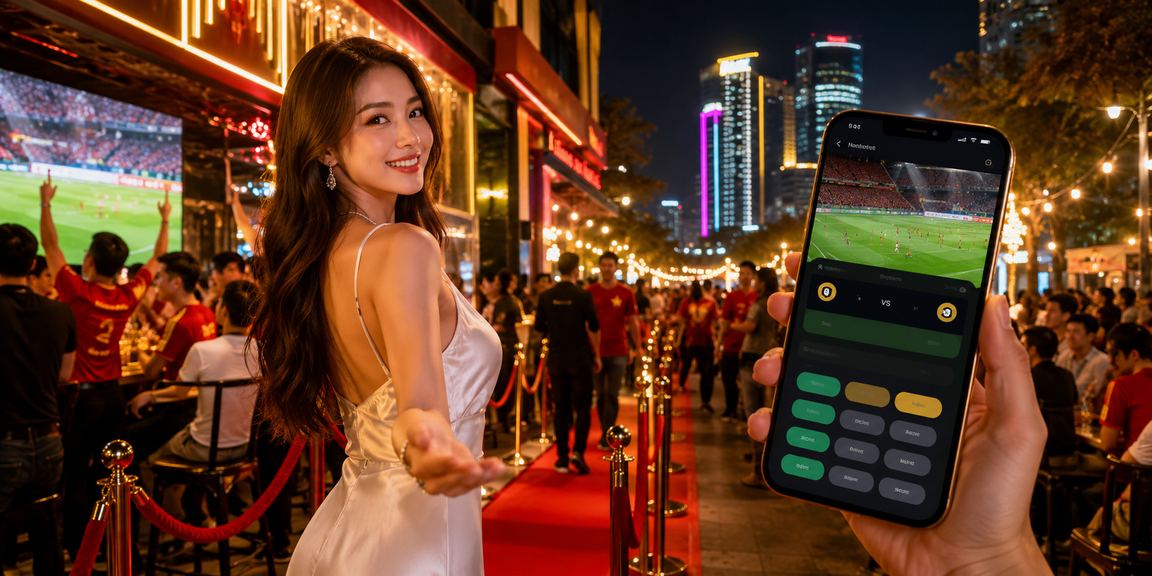 Chợ đêm TP Hồ Chí Minh gợi cảnh người dùng xem kết quả xổ số buổi tối