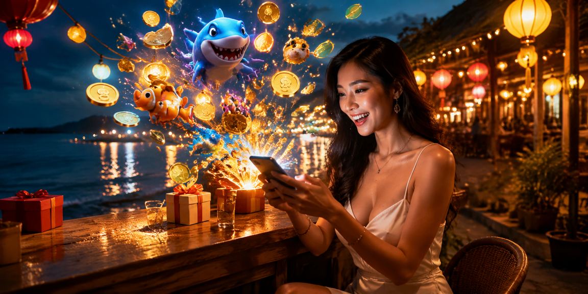 Người dùng mở điện thoại tại Hội An để đăng nhập giải trí trực tuyến