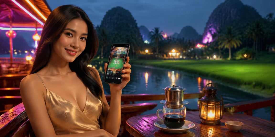 Không gian cà phê Ninh Bình gợi cảnh xem voucher casino bằng điện thoại