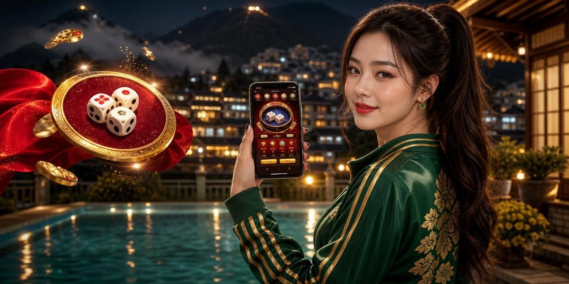 Khung cảnh Sa Pa với xúc xắc tài xỉu gợi chủ đề công bằng và điều kiện ưu đãi